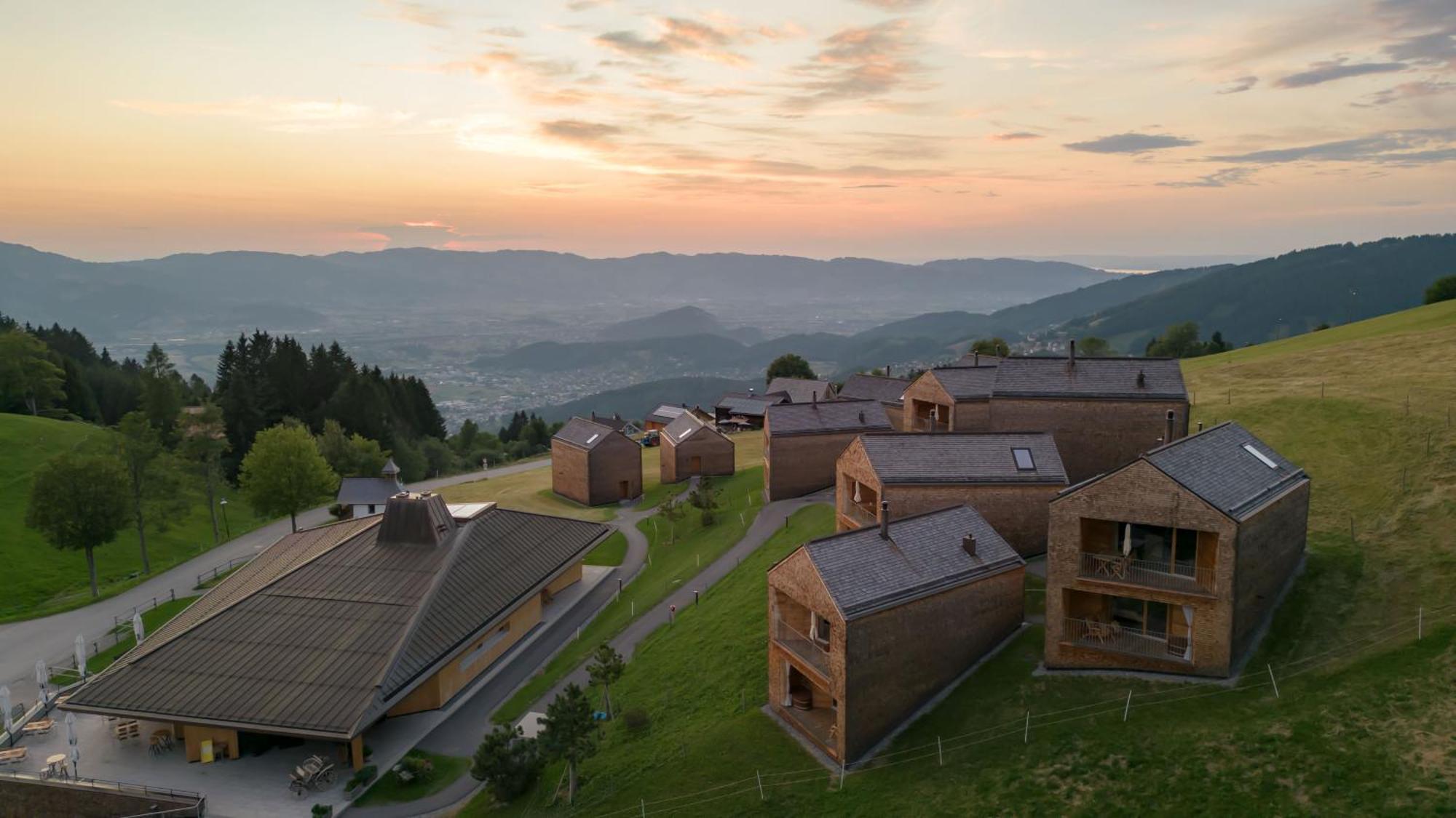 Peterhof Chalets Batschuns Exteriér fotografie