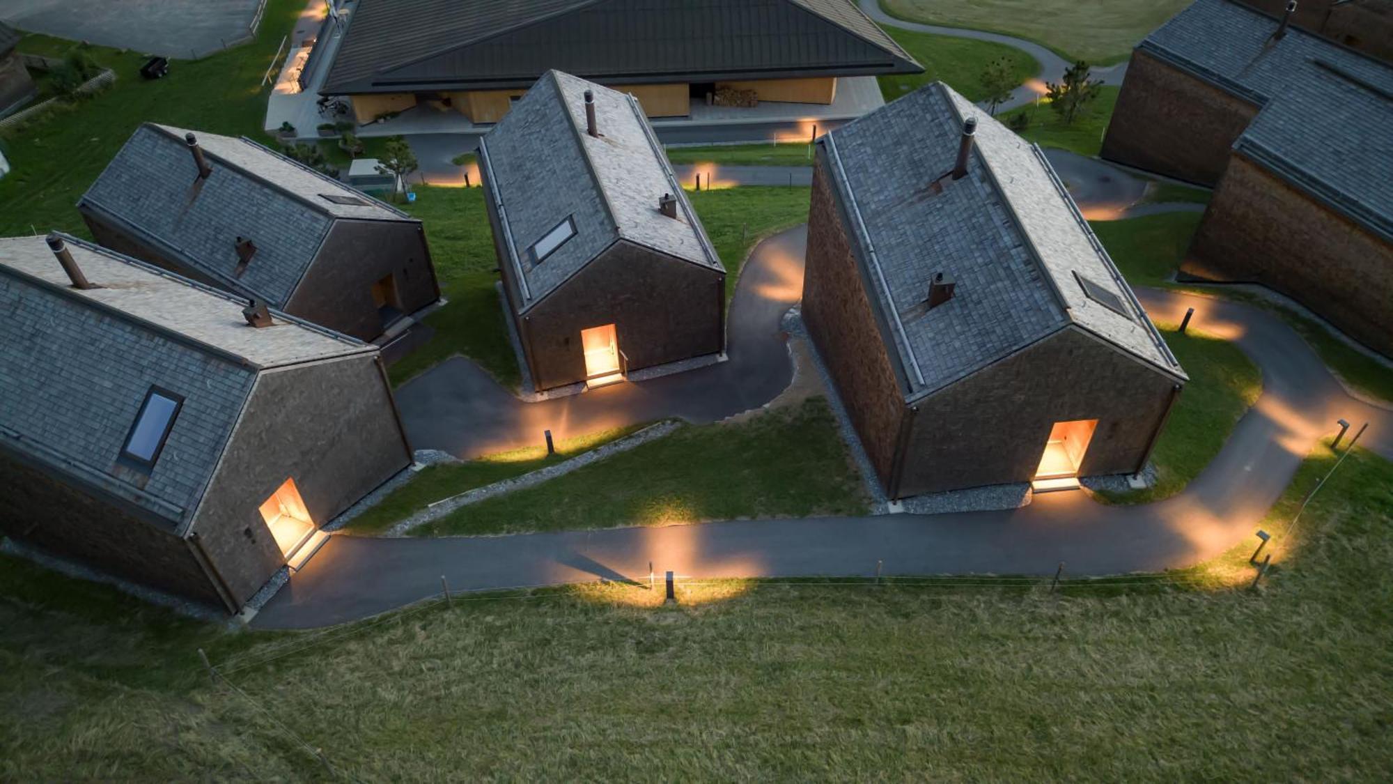 Peterhof Chalets Batschuns Exteriér fotografie