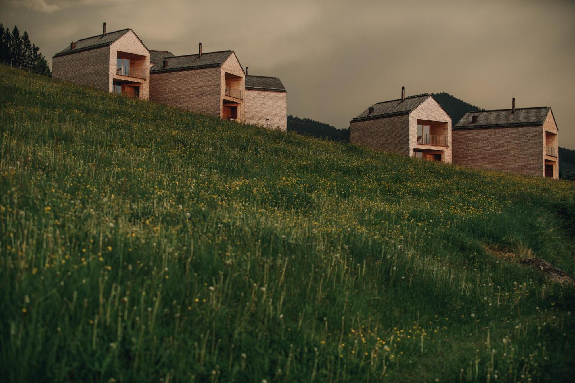 Peterhof Chalets Batschuns Exteriér fotografie