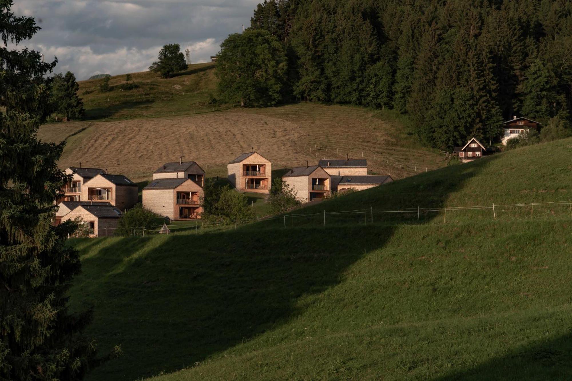Peterhof Chalets Batschuns Exteriér fotografie