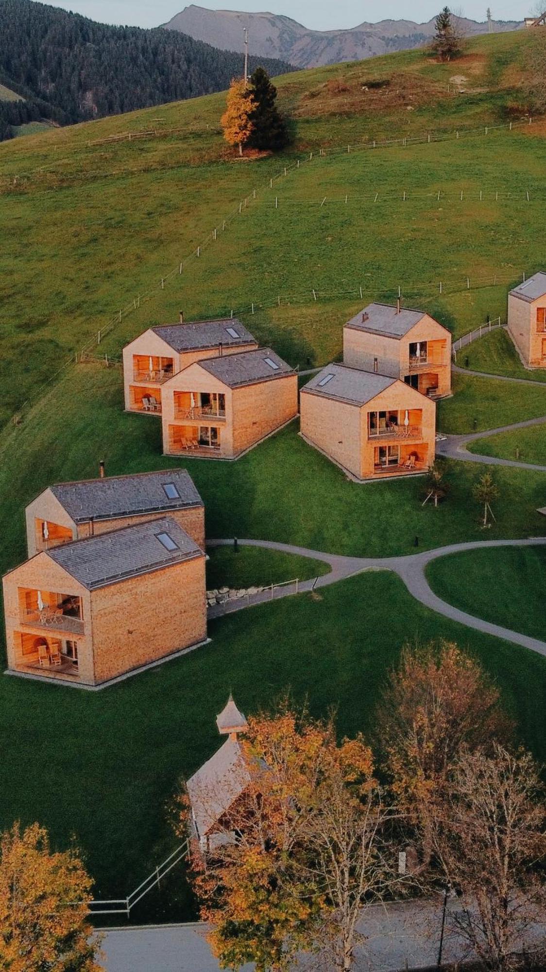 Peterhof Chalets Batschuns Exteriér fotografie
